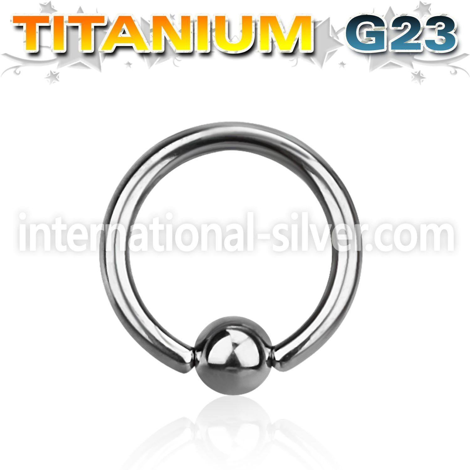 ubcr hoops captive rings titanium g23 implant grade nose