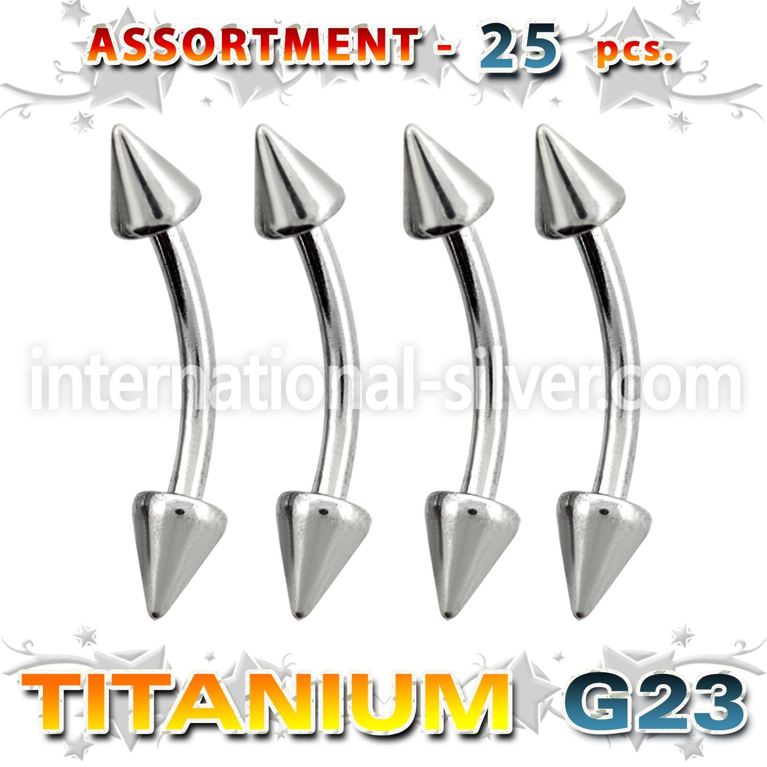 ublk19 micro curved barbells titanium g23 implant grade eyebrow