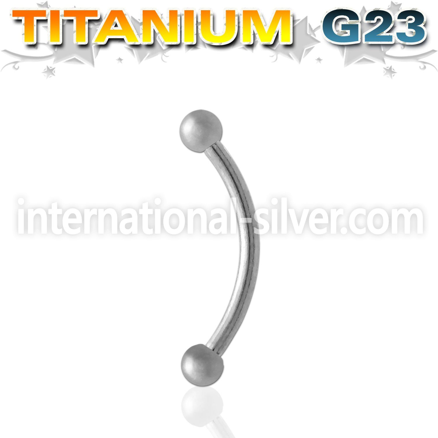 ubne25 micro curved barbells titanium g23 implant grade eyebrow