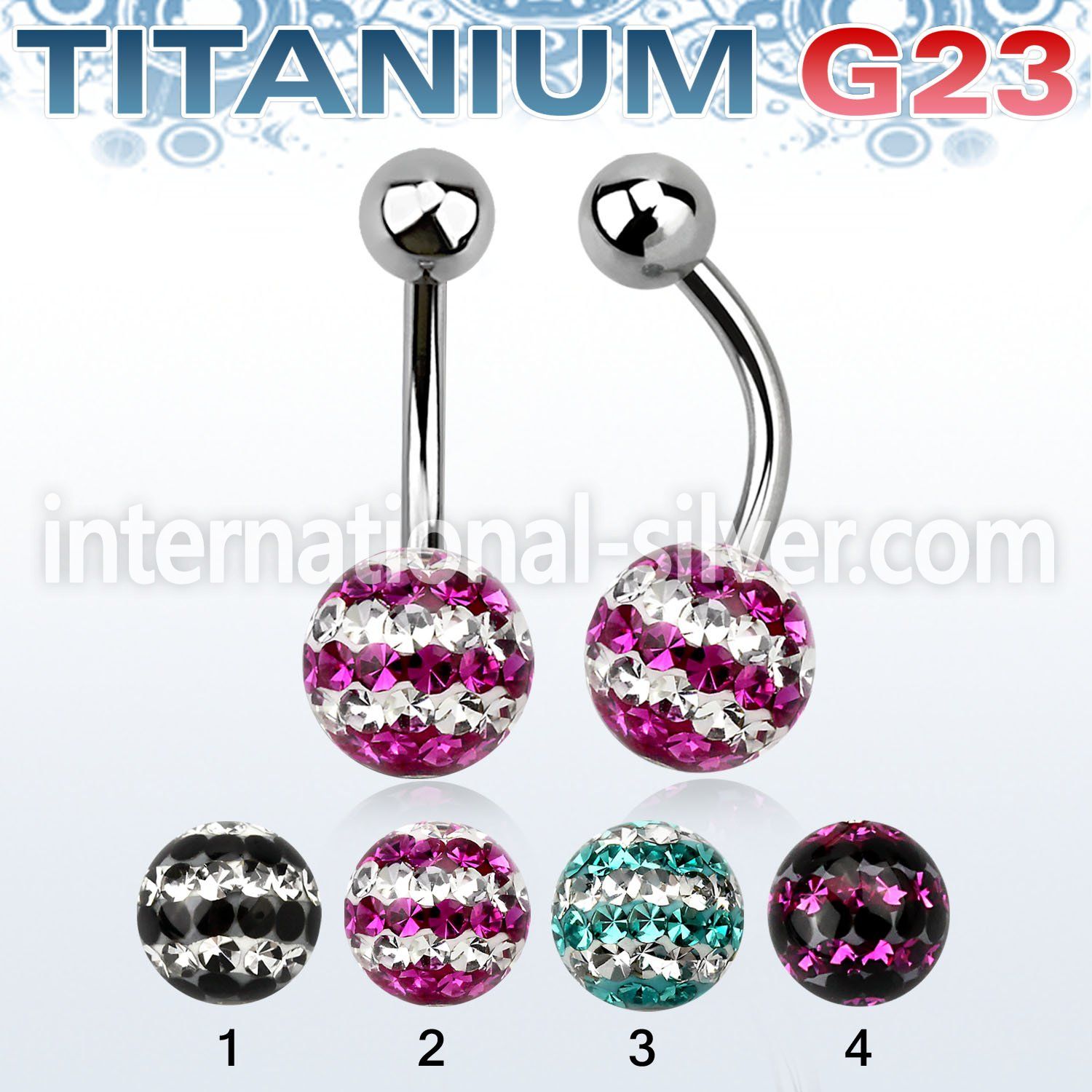 ubnfr8d belly rings titanium g23 implant grade belly button
