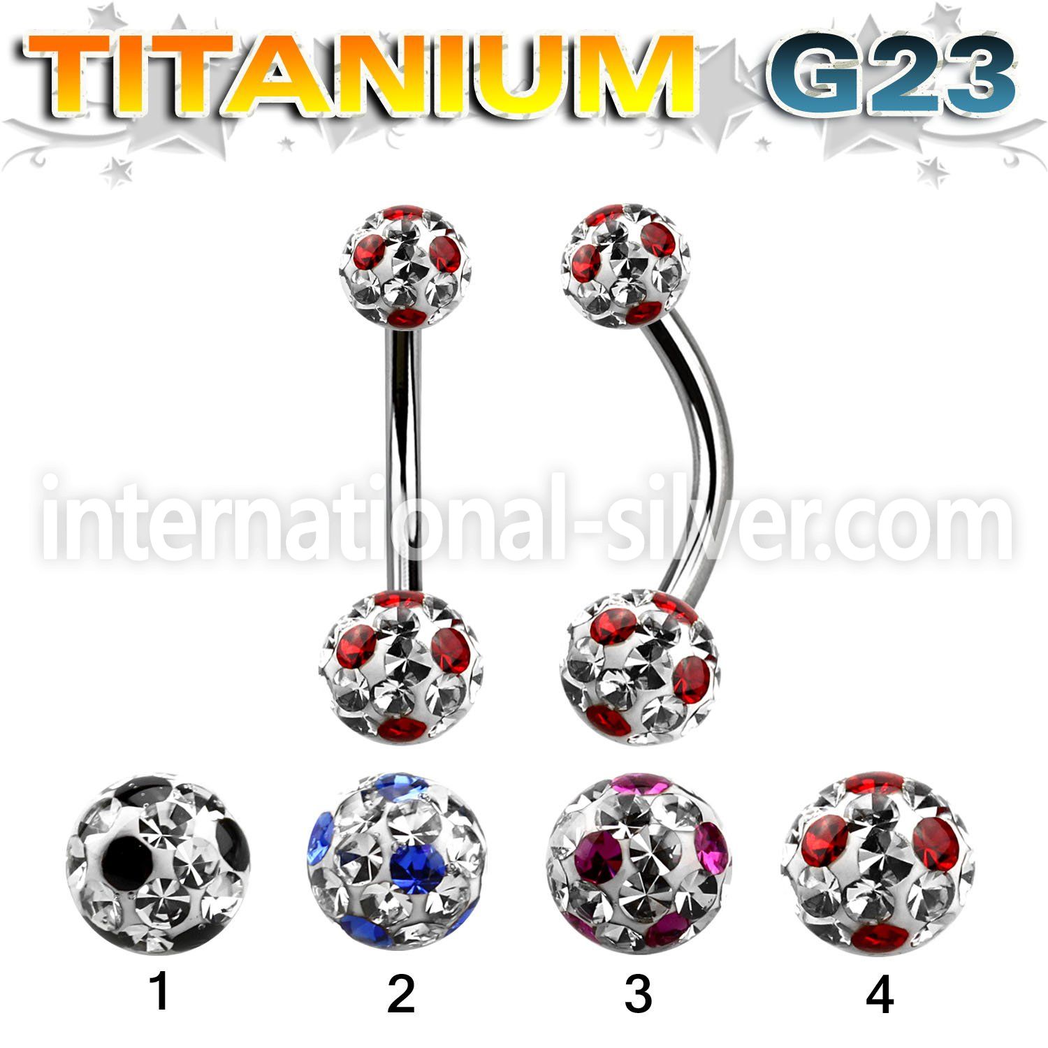 ubnfrsa belly rings titanium g23 implant grade belly button