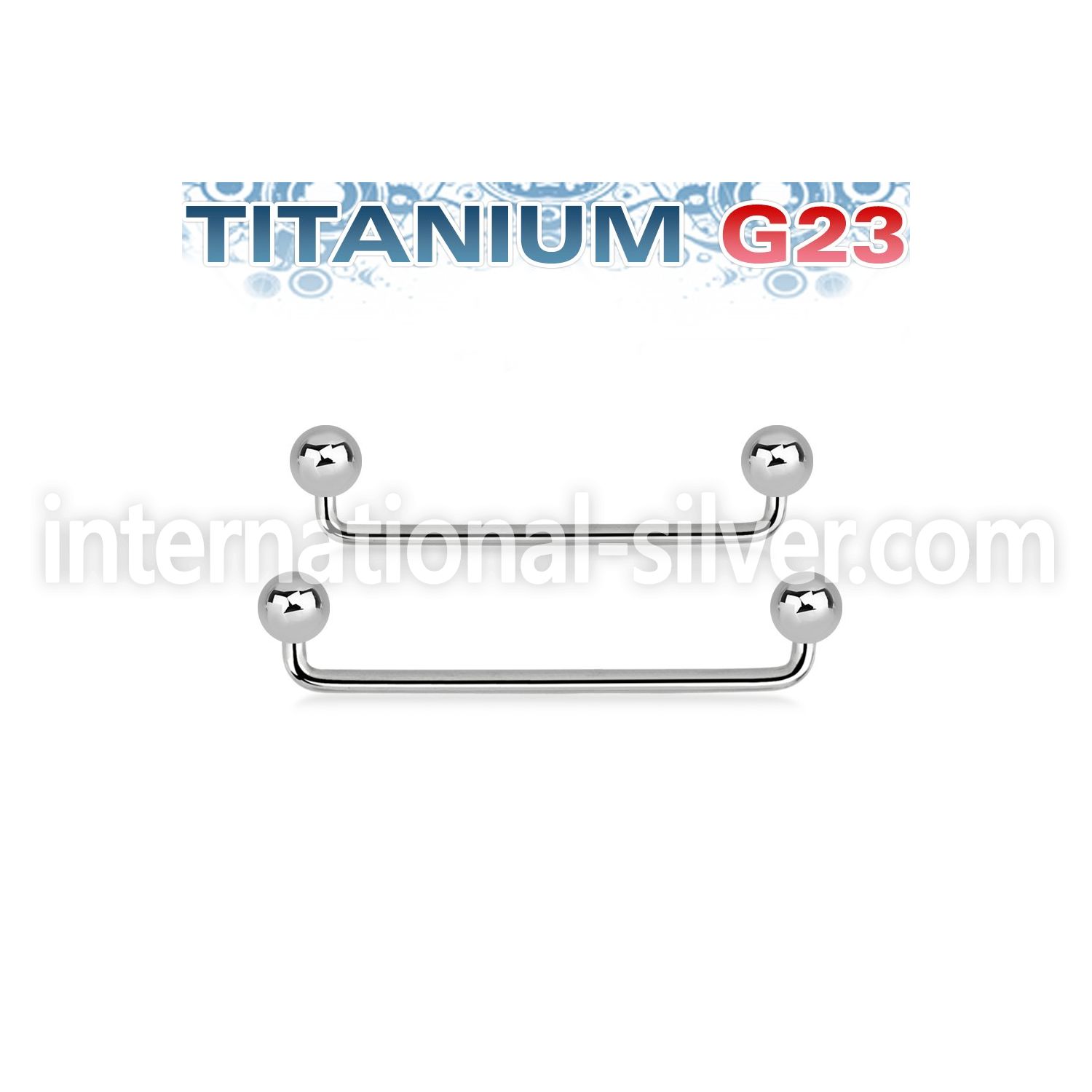 usudb5 surface piercing titanium g23 implant grade surface piercings