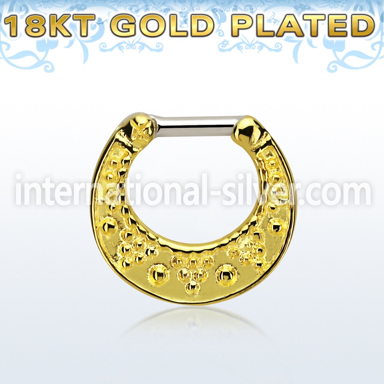 vsepfg14 straight barbells silver 925 septum