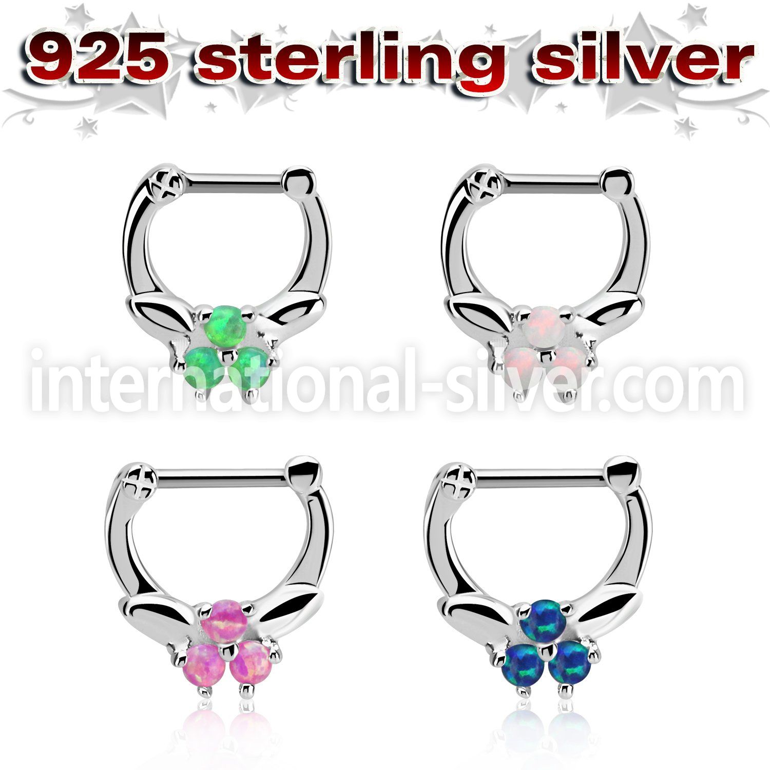 vsepo16 straight barbells silver 925 septum