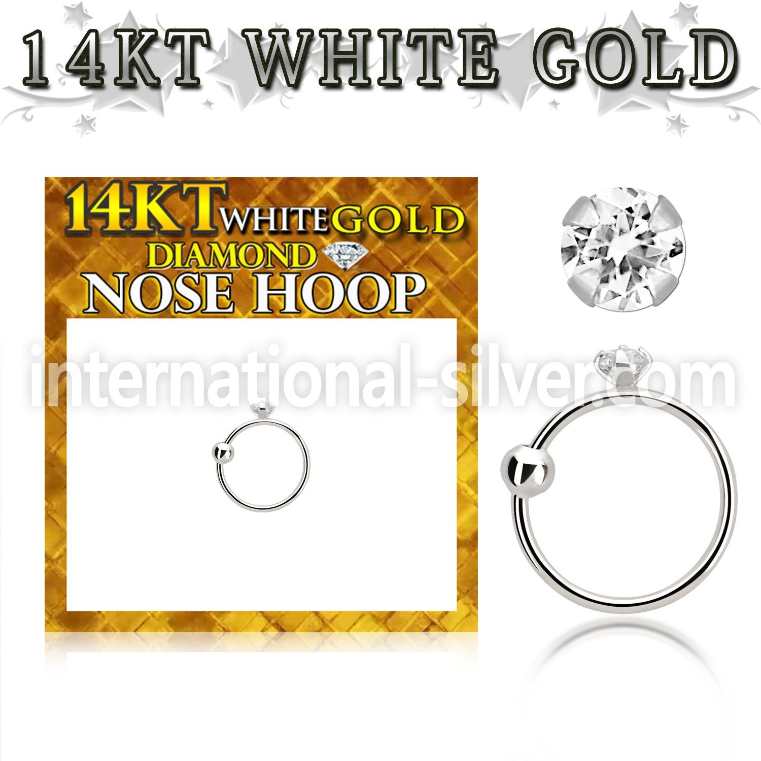 whdi nose hoop gold nose