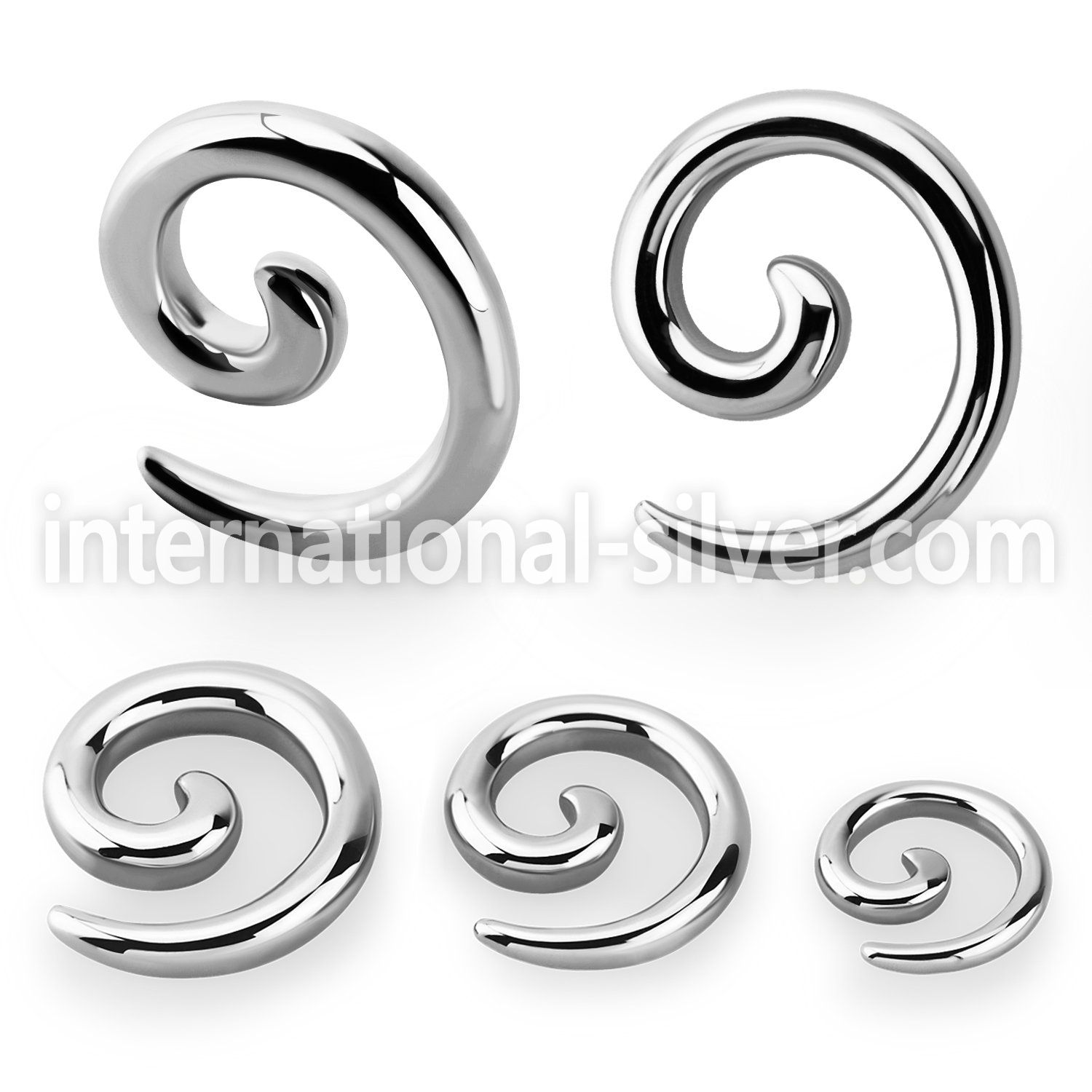 wspg tapers surgical steel 316l ear lobe