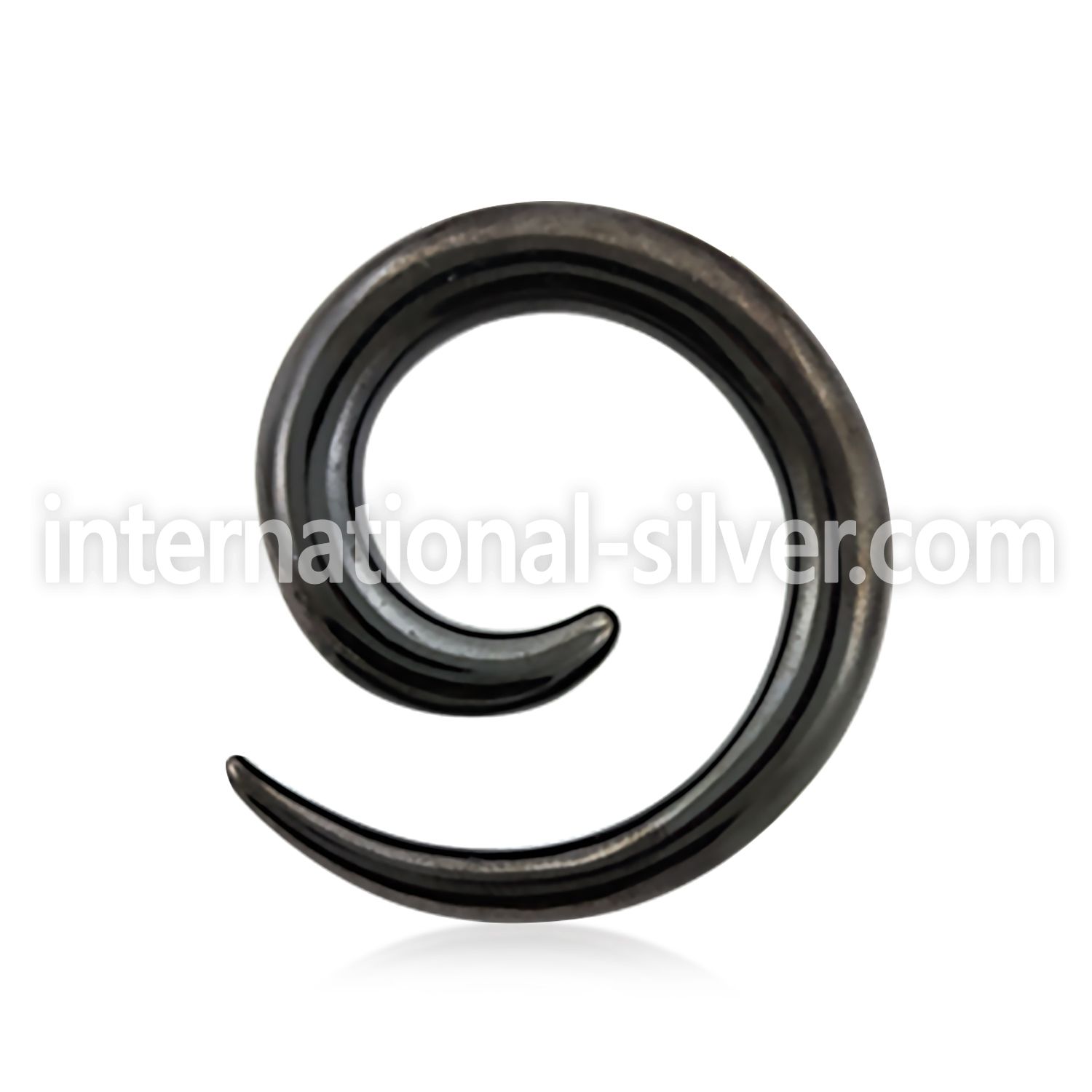 wspgt tapers anodized surgical steel 316l ear lobe