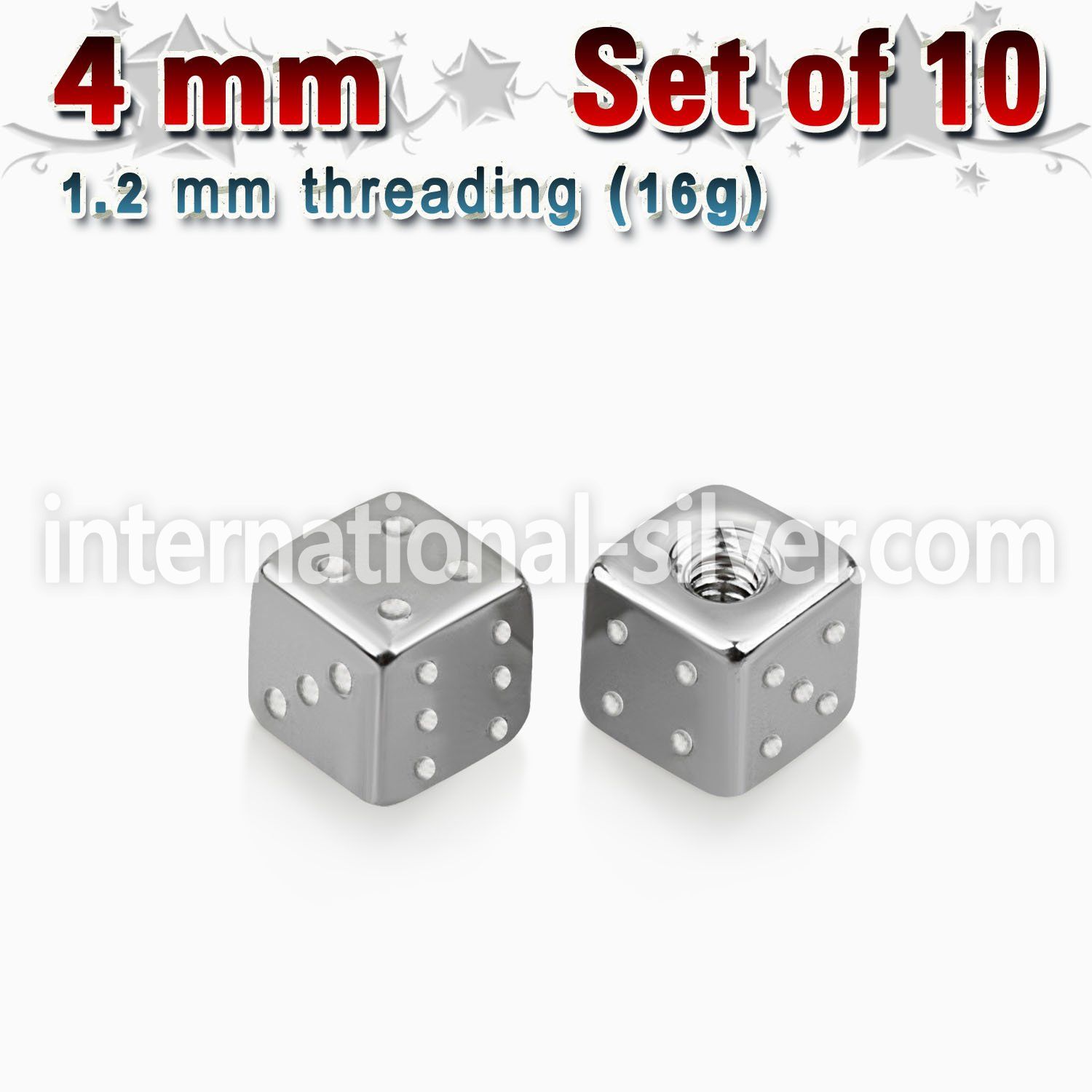 xsdi4s loose body jewelry parts surgical steel 316l belly button