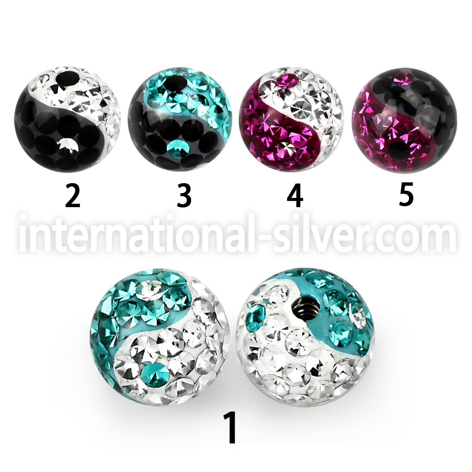 ymfr8 loose body jewelry parts surgical steel 316l 