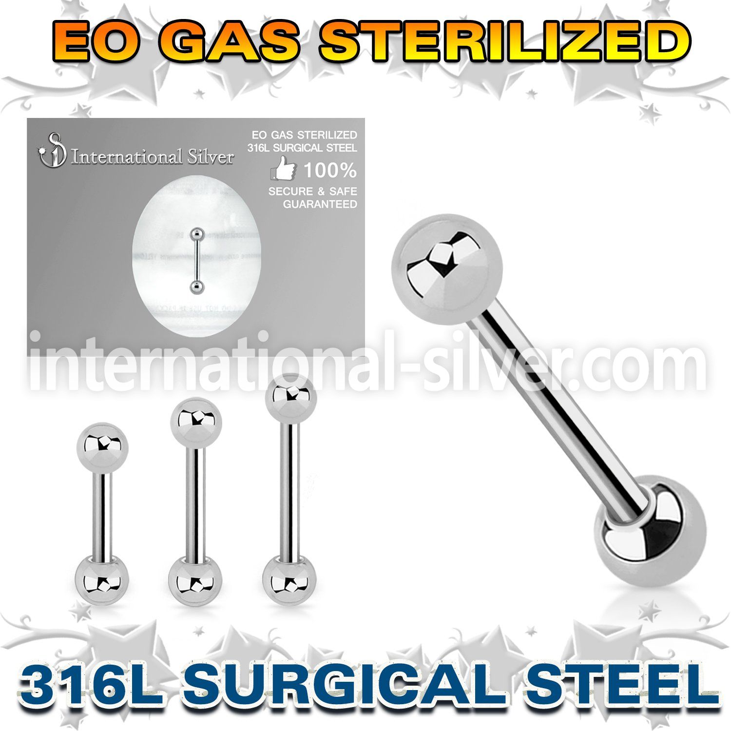 zbbeb straight barbells surgical steel 316l eyebrow