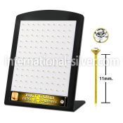 18bryrgc bend it to fit nose studs silver 925 nose