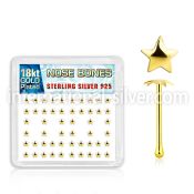 18bxvsar nose bone silver 925 nose