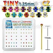 18yp6xm bend it to fit nose studs silver 925 nose