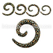 accof tapers acrylic body jewelry ear lobe