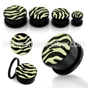 afpcc plugs gauges acrylic body jewelry ear lobe