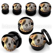 afpggg plugs gauges acrylic body jewelry ear lobe