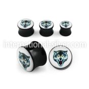 apgll plugs gauges acrylic body jewelry ear lobe
