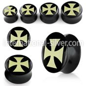 apgtt plugs gauges acrylic body jewelry ear lobe