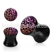 apgz plugs gauges acrylic body jewelry ear lobe