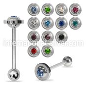 bbbtmc straight barbells surgical steel 316l tongue