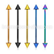 bbeitcn straight barbells anodized surgical steel 316l tragus