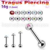 bber38b straight barbells surgical steel 316l tragus