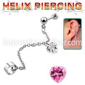 bber47 straight barbells surgical steel 316l ear lobe