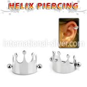 bber65 straight barbells surgical steel 316l helix