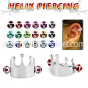 bber68 straight barbells surgical steel 316l helix