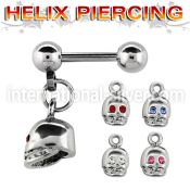 bber7 straight barbells surgical steel 316l tragus