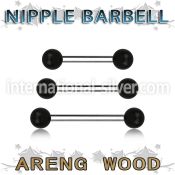bbnpar5 straight barbells organic body jewelry nipple