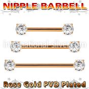 bbnptt2z anodized surgical steel 14g barbell nipple piercing