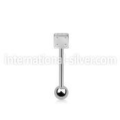 bbsdi straight barbells surgical steel 316l tongue