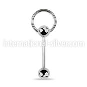 bbsl straight barbells surgical steel 316l tongue