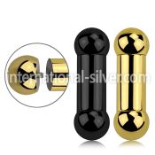 bbt00 straight barbells anodized surgical steel 316l tongue