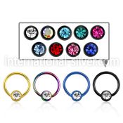 bcetc4s hoops captive rings anodized surgical steel 316l eyebrow