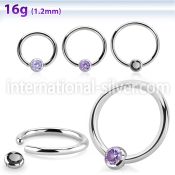 bcr16z3 surgical steel ball closure rings ear othersear lobe ear otherseyebrow helix intim septum piercing