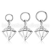 bcrg575 surgical steel ball closure rings ear lobe helix nipple piercing