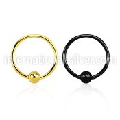 bcrt20s hoops captive rings anodized surgical steel 316l eyebrow