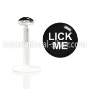 bilg28 labrets lip rings bioflex ptfe labrets chin