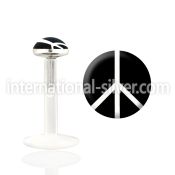 bilg53 labrets lip rings bioflex ptfe labrets chin