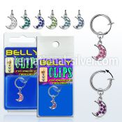 blcp401 fake illusion hoops others belly button