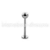 blk03d labrets lip rings surgical steel 316l labrets chin