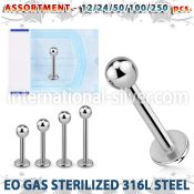 blk470 labrets lip rings surgical steel 316l labrets chin