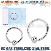 blk478 hoops captive rings surgical steel 316l helix