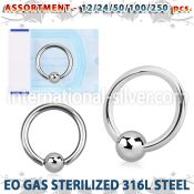 blk480 hoops captive rings surgical steel 316l helix