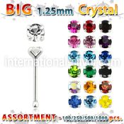 blk527 nose bone silver 925 nose