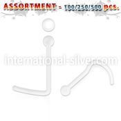 blk543 l shape nose studs bioflex ptfe nose