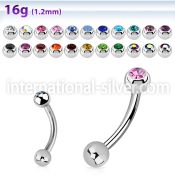bne1c micro curved barbells surgical steel 316l eyebrow