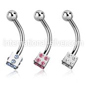bnesdc micro curved barbells surgical steel 316l eyebrow
